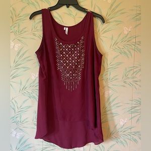 Tank top blouse